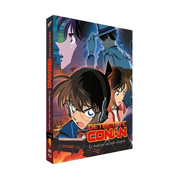 Detective Conan-Film 8 : Le Magicien aux Ailes dargent [Blu-Ray] + DVD