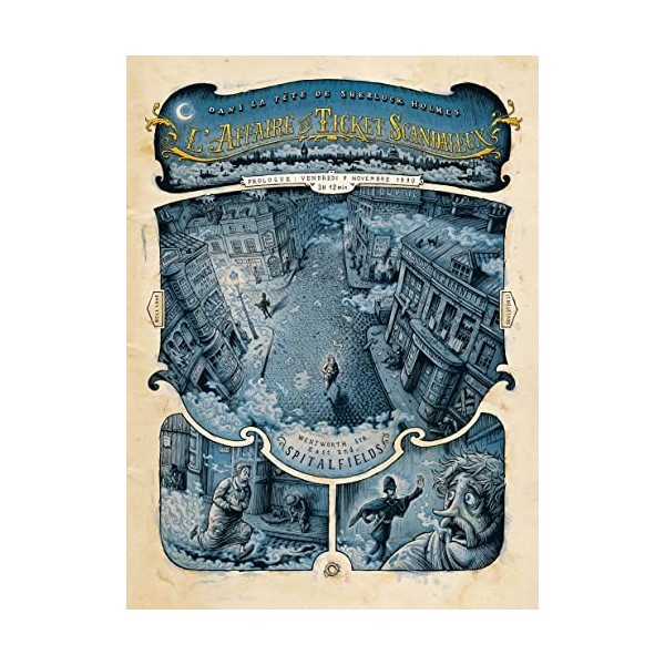 DANS LA TETE DE SHERLOCK HOLMES T01 : LAFFAIRE DU TICKET SCANDALEUX