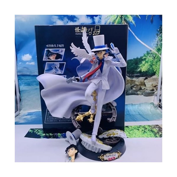 YXCC-SEN Kid The Phantom Thief Figurine Figure pour Kaito Kuroba Tête Remplaçable