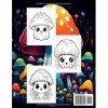 Adorables Champignons Livre De Coloriage: Un livre de coloriage charmant avec des monstres de champignons | Détente et plaisi