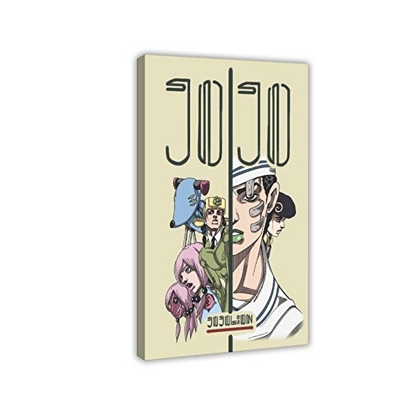 Jousuke JoJoLion Papier peint mural 25 affiches sur toile sans cadre 30 x 45 cm