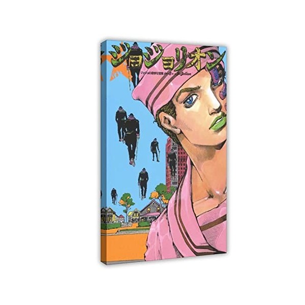 JOSUKE JoJoLion Papier peint japonais Anime 24 Poster sur toile Décoration de chambre à coucher Paysage sportif Bureau Décora