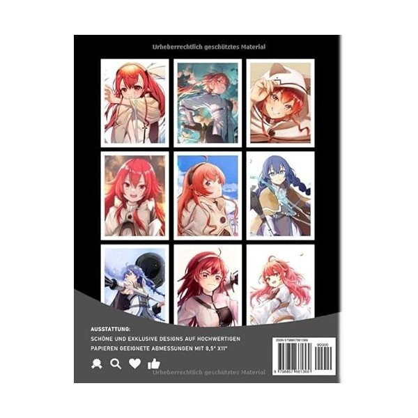 Mushoku Tensei Fotobuch: Fotobuch-Sammlung eines berühmten Light Novels für Fans jeden Alters | Enthält 40 hochwertige Bilder