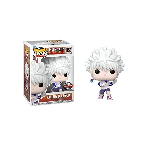 Funko Pop! Animation: Hunter X Hunter HXH - Killua Zoldyck with Yo-Yo - Figurine en Vinyle à Collectionner - Idée de Cadeau