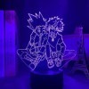 Anime 3D lampe acrylique Hunter X Hunter Killua et Gon pour chambre décor veilleuse cadeau danniversaire Led ,Manga Hxh Kill