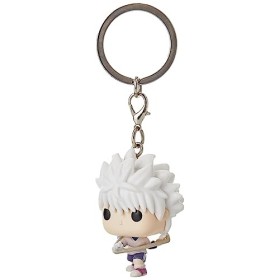 Funko Pop! Keychain: HxH - Killua Zoldyck with Yoyo - Hunter X Hunter HXH - Mini-Figurine en Vinyle à Collectionner Porte-c