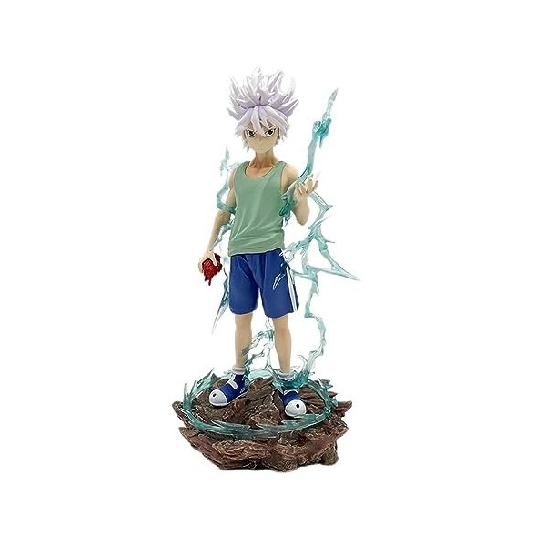 EyLuL 22cm - Hunter x Hunter Killua zoldyck Figurine daction - Figma PVC modèles à Collectionner Cadeaux