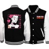 zhedu Hunter X Hunter Baseball Uniforme à Capuche Japon Anime Survêtement Hommes Bomber Veste Hiver Streetwear Harajuku XXS,
