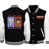 zhedu Hunter X Hunter Baseball Uniforme à Capuche Japon Anime Survêtement Hommes Bomber Veste Hiver Streetwear Harajuku XXS,