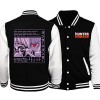 zhedu Hunter X Hunter Baseball Uniforme à Capuche Japon Anime Survêtement Hommes Bomber Veste Hiver Streetwear Harajuku XXS,
