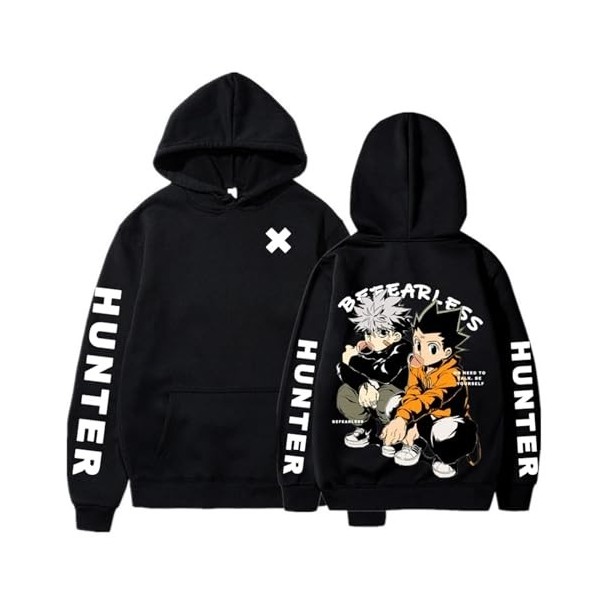 zhedu Hunter X Hunter Dessin Animé Pulls À Capuche De Mode Hommes/Femmes Haute Qualité Pull Harajuku Imprimer Décontracté Hip