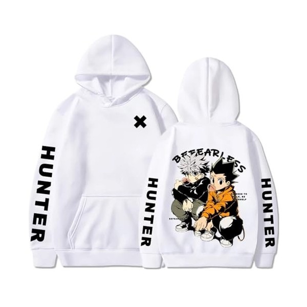 zhedu Hunter X Hunter Dessin Animé Pulls À Capuche De Mode Hommes/Femmes Haute Qualité Pull Harajuku Imprimer Décontracté Hip