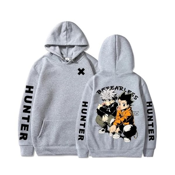 zhedu Hunter X Hunter Dessin Animé Pulls À Capuche De Mode Hommes/Femmes Haute Qualité Pull Harajuku Imprimer Décontracté Hip