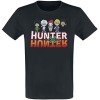 T-shirt Hunter X Hunter - Hunter Team, Noir, XXL