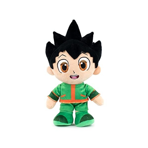 Barrado Peluche des Personnages de Hunter X Hunter - 28 Centimètres - Gon, Killua, Kurapika, Hisoka - Qualité Super Soft Gon