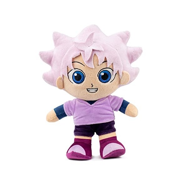 Barrado Peluche des Personnages de Hunter X Hunter - 28 Centimètres - Gon, Killua, Kurapika, Hisoka - Qualité Super Soft Gon