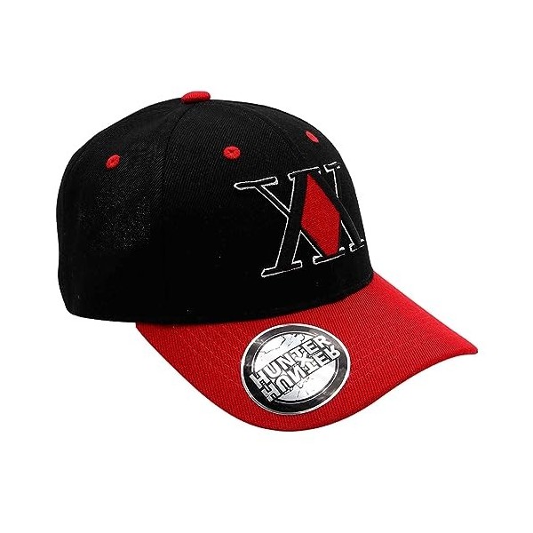 ABYSTYLE - Hunter X Hunter Casquette Noir & Rouge Emblème