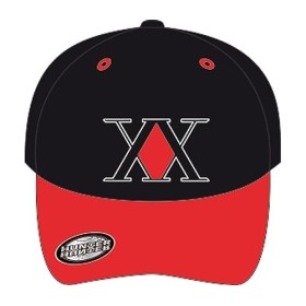 ABYSTYLE - Hunter X Hunter Casquette Noir & Rouge Emblème