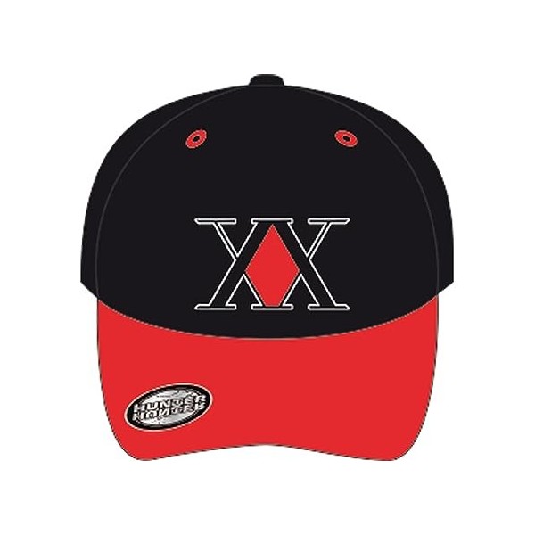 ABYSTYLE - Hunter X Hunter Casquette Noir & Rouge Emblème