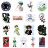 Lot de 100 autocollants Hunter X Hunter en vinyle imperméable pour enfants, adolescents, adultes, bouteille deau, ordinateur