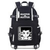 Roffatide Anime Killua Zoldyck Sac à dos pour ordinateur portable pour Hunter x Hunter avec port de charge USB et port casque