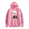 Hommes Femmes Anime Hunter x Hunter Killua Sweat à Capuche Dessin animé à Manches Longues Sweat Pull imprimé Killua Zoldyck H