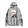 Hommes Femmes Anime Hunter x Hunter Killua Sweat à Capuche Dessin animé à Manches Longues Sweat Pull imprimé Killua Zoldyck H