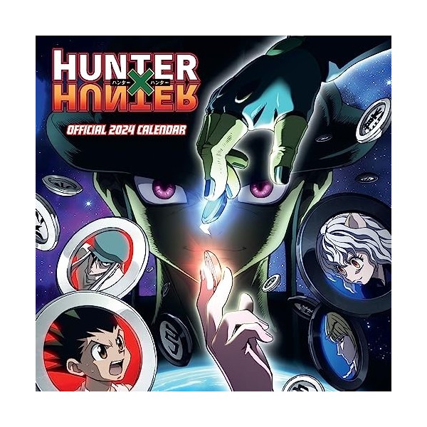 Official Hunter X Hunter 2024 Square Wall Calendar