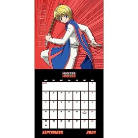 Official Hunter X Hunter 2024 Square Wall Calendar