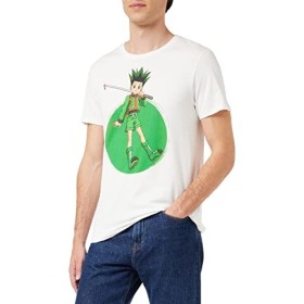 T-shirt Hunter X Hunter - Gon, Blanc, S
