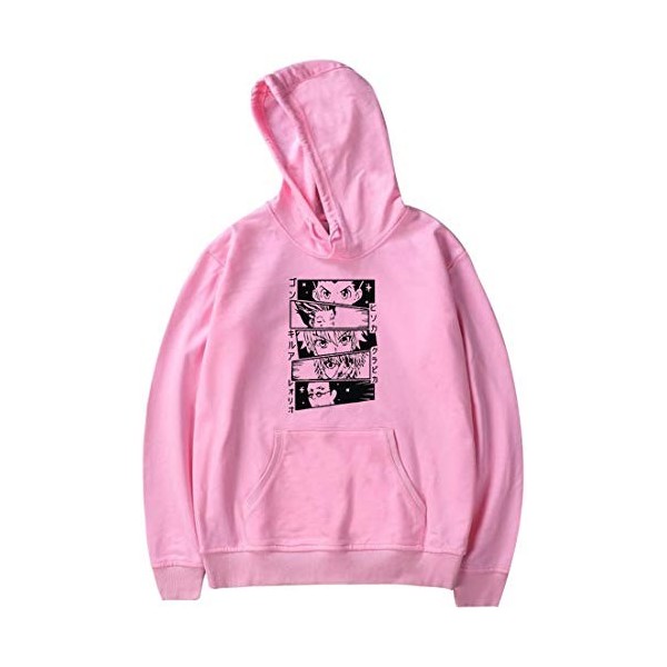 OLIPHEE Homme Sweat à Capuche Imprimé Graffiti Hoodie Ado Veste Manches Longues Pull Casual 01noir-1 XS
