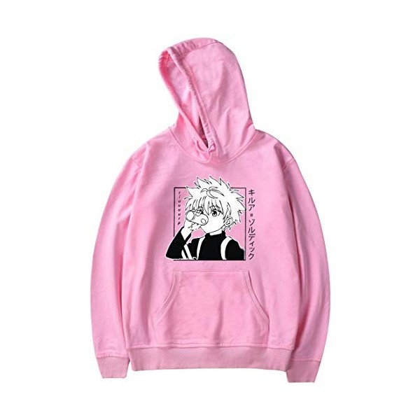 OLIPHEE Homme Sweat à Capuche Imprimé Graffiti Hoodie Ado Veste Manches Longues Pull Casual 01noir-1 XS