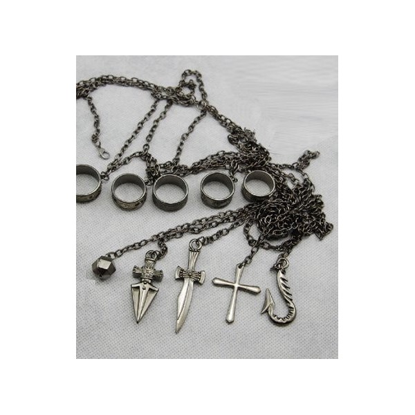 Kurapika Chain HUNTER x HUNTER cosplay tool constraints five fingers [with papers of the chain of full-five fingers] japan i