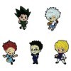 Amasukami Badge de GON FREECSS Badge de Kurapika Badge de Killua Zoldyck de Personnages animés,3 Unités