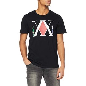 COTTON DIVISION MEHUNTXTS013 T-Shirt, Noir, S Homme
