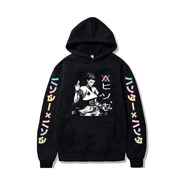 flowereyes Hunter X Hunter T-Shirts Hisoka Hoodie Unisexe Hunter X Hunter Hisoka Hoodie Harajuku Casual HxH Hisoka Morow Loos