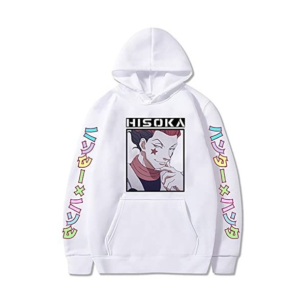 flowereyes Hunter X Hunter T-Shirts Hisoka Hoodie Unisexe Hunter X Hunter Hisoka Hoodie Harajuku Casual HxH Hisoka Morow Loos