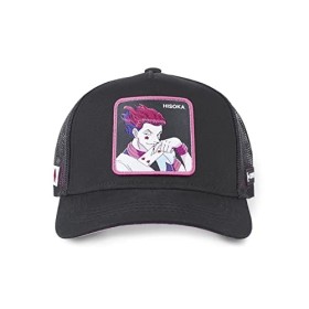 Casquette Homme & Femme Hunter X Hunter, Casquette Trucker, Hisoka, Toutes Les Saisons et sans Déformation, Noir, Taille TU