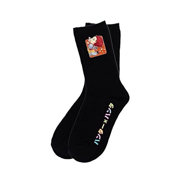 flowereyes Anime Hunter X Hunter Mens Calf Socks Adult Socks Sports Hisoka Kurapika Training Socks Killua Zoldyck Gon Freecs