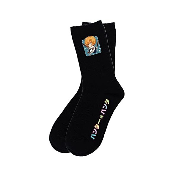 flowereyes Anime Hunter X Hunter Mens Calf Socks Adult Socks Sports Hisoka Kurapika Training Socks Killua Zoldyck Gon Freecs