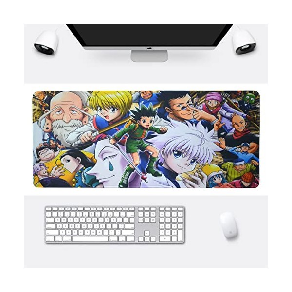 Indorasen GON Freecss Tapis de souris Killua Zoldyck Tapis de souris Kurapika Tapis de souris Hisoka Tapis de souris A