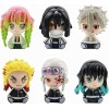 SPIRTUDE Figurines Demon Slayer, Lot de 6 Figurines daction Anime, Figurines zenitus rengoku Shinobu de Sugi tanijiro Figuri
