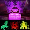 Likohee 5 in 1 Anime Demon Slayer Lamp Agatsuma Zenitsu Characters Lampe décorative avec télécommande, cadeau danniversaire 