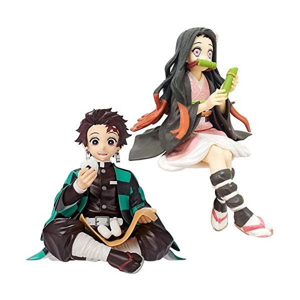 BESTZY Demon Slayer Action Figure dAnime Populaire Collection Modèle Jouet Statues Collectibles Ornements De Collecte Statue