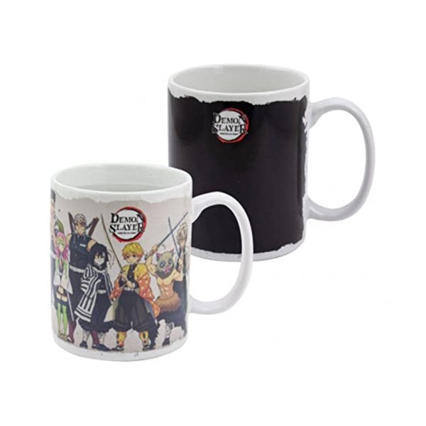 Paladone Demon Slayer Tasse à café à changement de chaleur, 300 ml