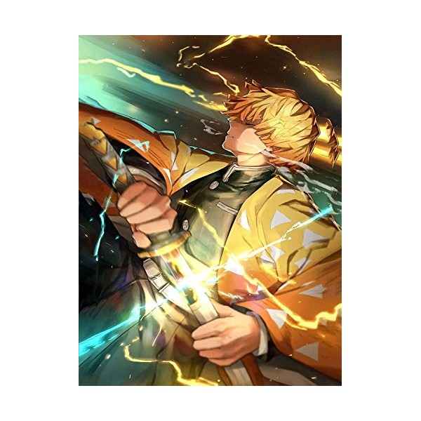 Diamond Painting Kits for Adults DIY Demon Slayer Anime Diamond Art 5D Paint with Diamonds Full Drill Gem Art Cross Stitch Ar