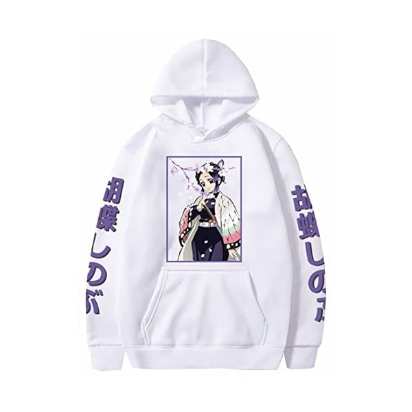 OLIPHEE Femmes Sweat à Capuche Anime Imprimé Sweatshirt Harajuku Streetwear Cosplay Costume 1Noir-3,XS 