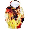 OLIPHEE 3D Sweater Homme avec Capuche Pull Occasionnel Hoodies M,902 