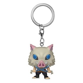 Funko Pop! Keychain: Demon Slayer - 7th Form Inosuke Hashibira - Mini-Figurine en Vinyle à Collectionner Porte-clés Fantaisie
