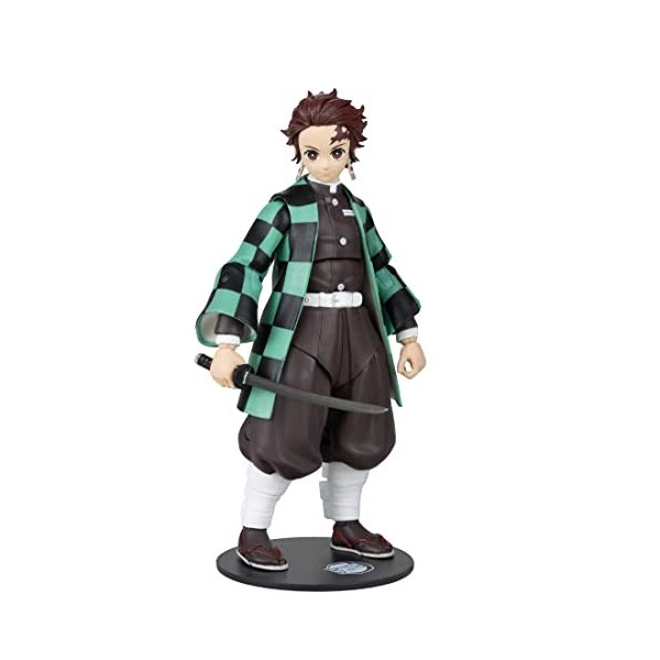 McFarlane Toys - Demon Slayer - Tanjiro Kamado - 18 cm - Personnages de Mangas et Animés - Dès 12 ans - Lansay